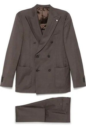 LUIGI BIANCHI MANTOVA Double-breasted suit
