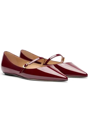 Stuart Weitzman Emilia Mary Jane ballerina shoes