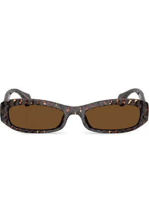ALAIN MIKLI Rectangle-frame sunglasses