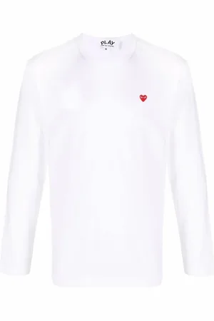 Comme des Garçons Pathc-detail cotton T-Shirt
