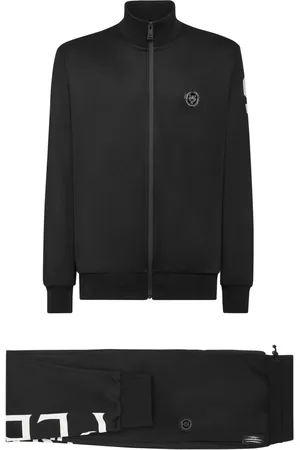 Philipp Plein Logo-print cotton tracksuit