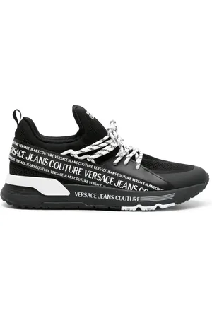 VERSACE Dynamic panelled sneakers