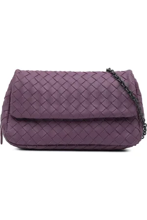 Bottega Veneta 2012-2024 Intrecciato Chain Flap crossbody bag