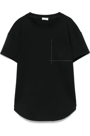 Brunello Cucinelli Monili chain-detail T-shirt