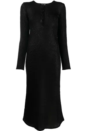 Tom Ford Semi-sheer long-sleeved dress
