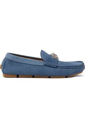 VERSACE Medusa-plaque loafers