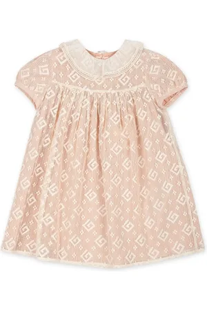 Gucci GG macram??-detail dress