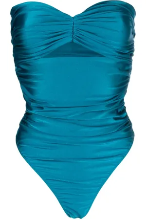 AMEN Ruched-effect swimsuit