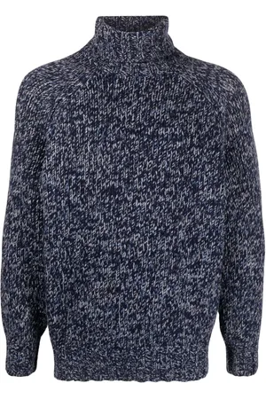Brunello Cucinelli M??lange high-neck thick-knit jumper
