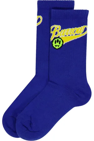 BARROW Logo-jacquard socks