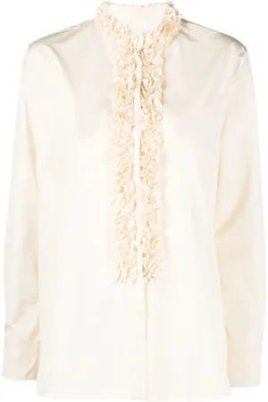 Jil Sander Ruffle-trim blouse