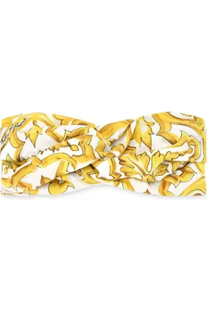 Dolce & Gabbana Twisted graphic-print headband