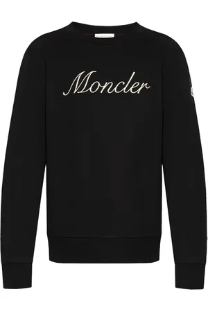 Moncler Logo-embroidered cotton sweatshirt