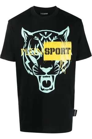 Philipp Plein Tiger-print short-sleeved T-shirt