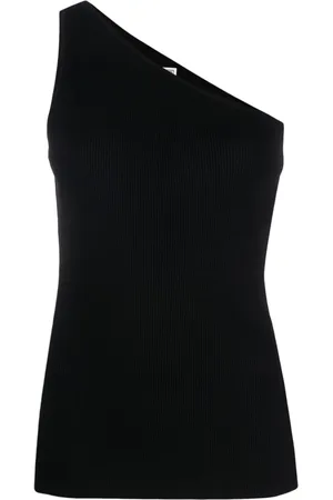 Totême One-shoulder ribbed top