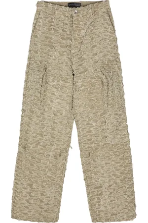 Who Decides War Husk wide-leg trousers