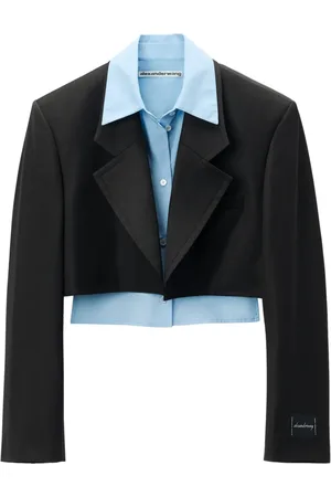 Alexander Wang Layered cropped blazer