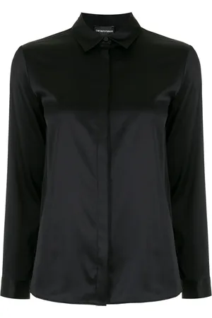 Emporio Armani Long-sleeve silk shirt