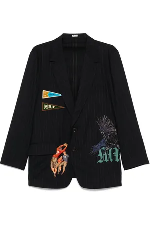 KHOKI Pinstripe blazer