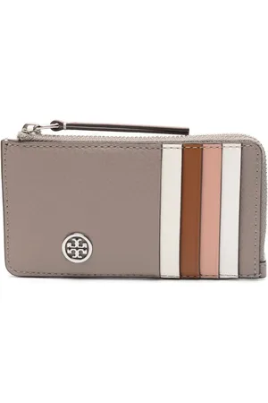 Tory Burch Logo-plaque leather wallet