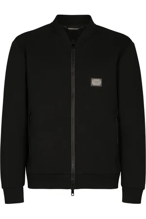 Dolce & Gabbana Logo-tag piqué track jacket