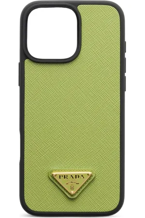 Prada Logo-plaque iPhone 16 Pro Max case