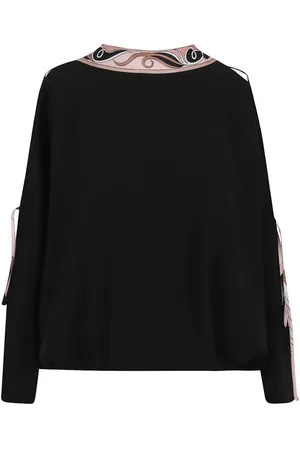 Puccini Open-back blouse