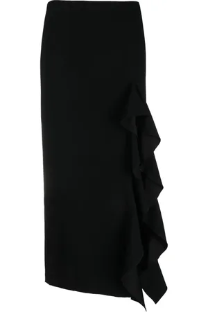 Filippa K Frill-detail midi skirt