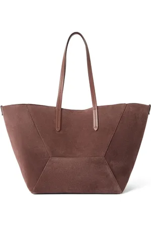 Brunello Cucinelli Duo suede tote bag