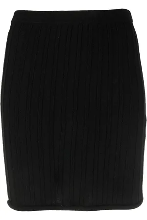 Filippa K Ribbed-knit mini skirt