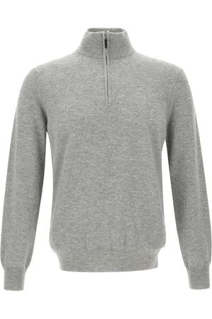 KANGRA CASHMERE Zip-up sweater