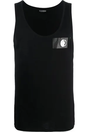 Philipp Plein Logo-patch tank top