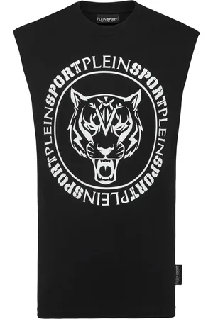 Philipp Plein Logo-print cotton tank top