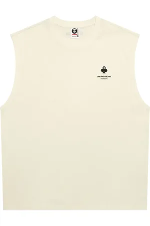 A Bathing Ape Logo-print tank top