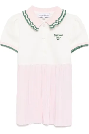 Emporio Armani Piqu?? polo-collar dress