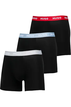HUGO BOSS Logo-waistband boxers (pack of three)