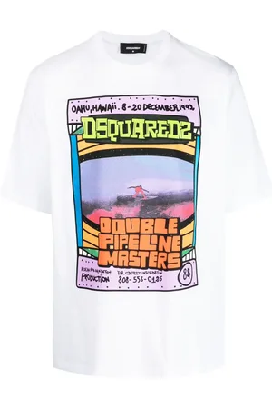 Dsquared2 Graphic-print cotton T-shirt