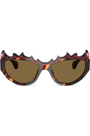 ALAIN MIKLI Geometric-frame sunglasses