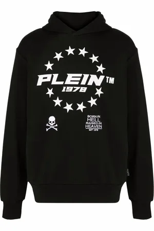 Philipp Plein Logo-print pullover hoodie