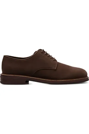 Brunello Cucinelli Suede lace-up shoes