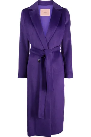 Twin-Set Double-breasted belted coat