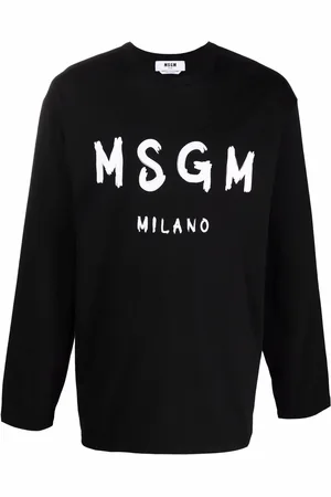 Msgm Long-sleeve logo sweatshirt