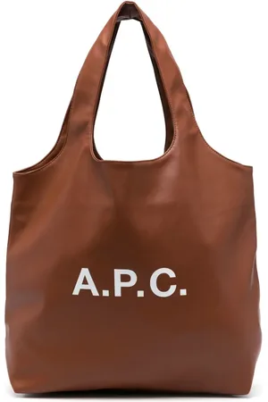 A.P.C. Logo-print tote bag