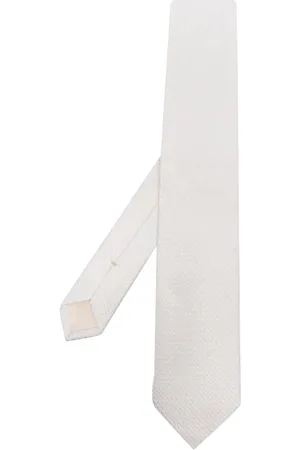 D4.0 Patterned-jacquard silk tie