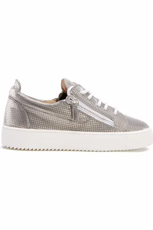 Giuseppe Zanotti Gail metallic sneakers