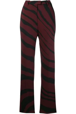 Roberto Cavalli Zebra print trousers