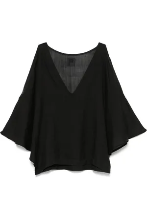 FISICO Cold-shoulder blouse