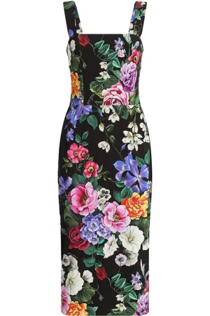 Dolce & Gabbana Floral-print midi dress