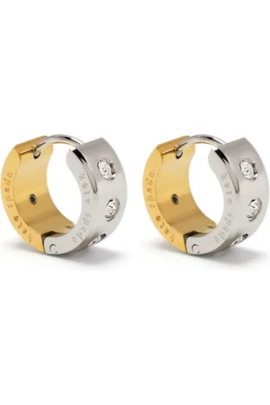 Kate Spade Set In Stone Chunky Huggies earrings