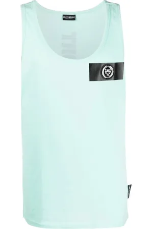 Philipp Plein Logo-patch tank top